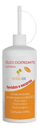 Aceite Cicatrizante Curativo De Girasoles 200 Ml Dermaex