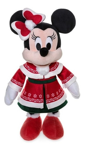 Minnie Mouse Peluche 42cm Feliz Navidad Disney Store Uk