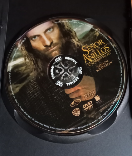 El Señor De Los Anillos El Retorno Del Rey Dvd (latino) (Usado)