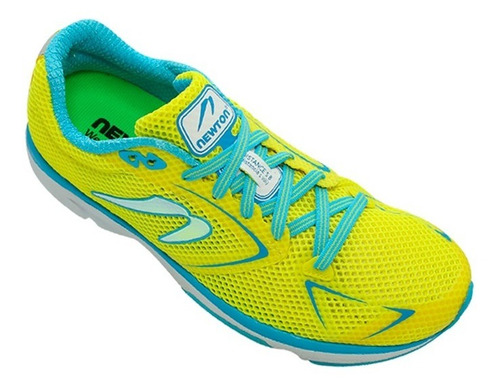 Tenis Correr Newton Running Distance S 8 Mujer Yellow/blue | Mercado Libre