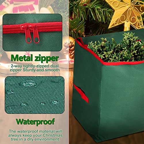 Juego De Bolsas De Almacenamiento Árbol De Navidad, 2 ...