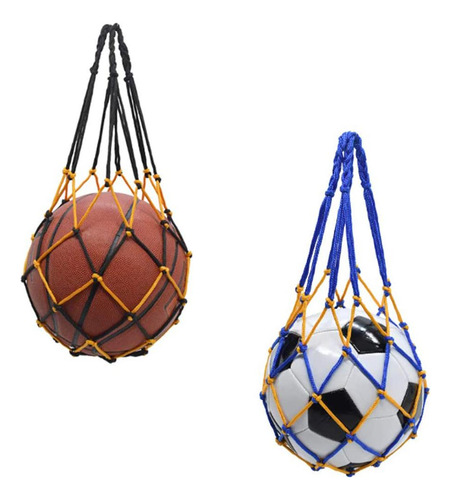Bolsa De Red Para Fútbol, 2 Unidades, Para Llevar Pelotas De