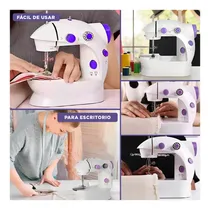 Comprar Pack4 Maquina De Coser Con Mesa Blanco Y+regalo Agendita