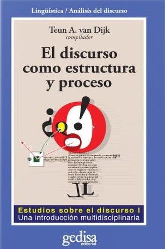 Libro Discurso Como Estructura Y Proceso, El