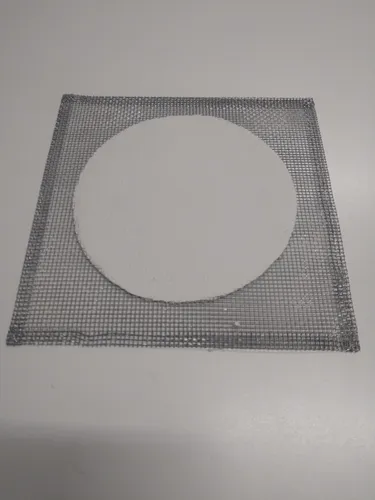 Tela Metalica Refractaria 20x20 Cm Laboratorio