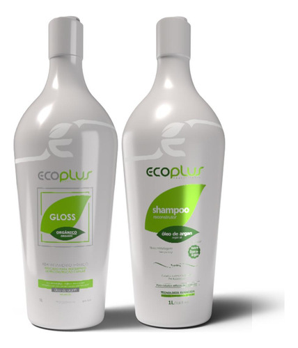 Kit Gloss Orgânica Ecoplus (2x1l)