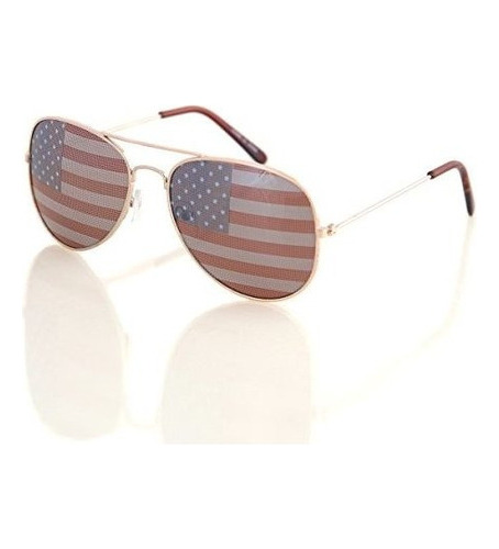 Shaderz Aviator Usa America Gafas De Sol De La Bandera Estad