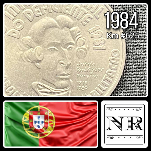 Portugal - 100 Escudos - Año 1984 - Km #625 - Discapacidad