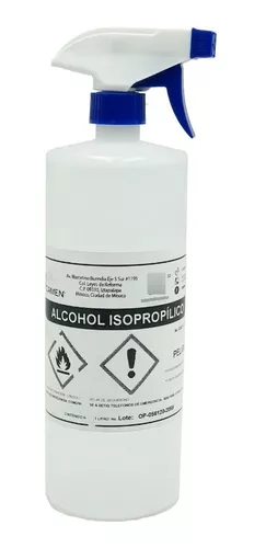 Alcohol Isopropílico De 500 ML 100% Puro - ELE-GATE