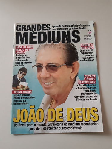Revista Grandes Médiuns João De Deus Chico Xavier O95