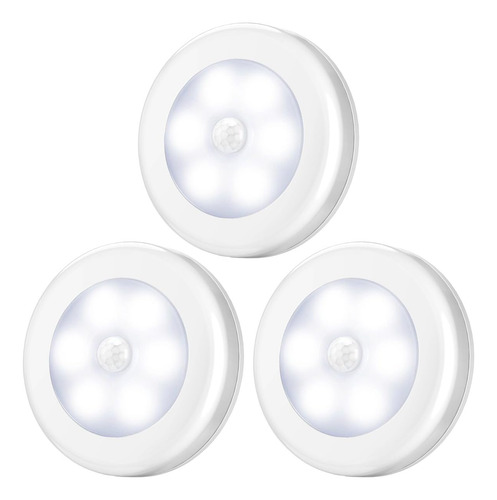 Luces Led Inalámbricas Con Sensor De Movimiento Paquete De 3
