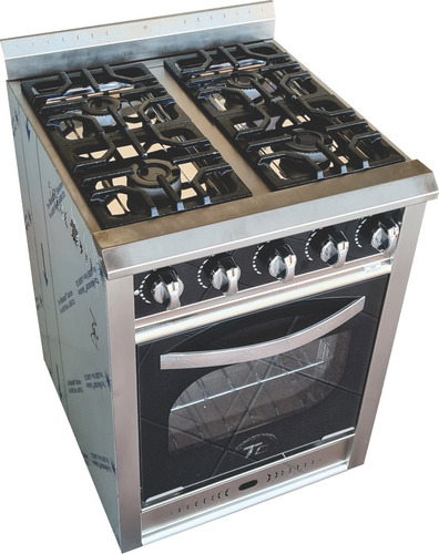 Imagen 5 de 7 de Cocina Industrial 4 Hornallas Tecno Calor Horno Visor