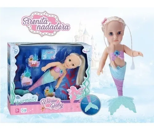 Muñeca sales sirena nadadora
