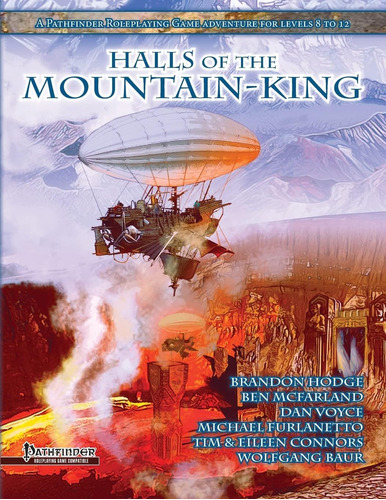 Libro: Halls Of The Mountain King: Pathfinder Roleplaying Ga