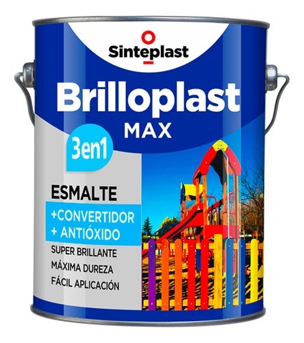 Esmalte Convertidor Óxido Brilloplast Max 1 L