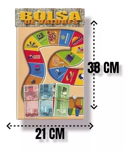 Jogo de Tabuleiro Bolsa de Valores PMBI