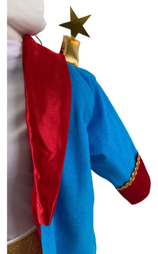 Disfraz Principito Niño - Disfraces Principe Azul Bebé Traje Azul Acero Talla 1 Año