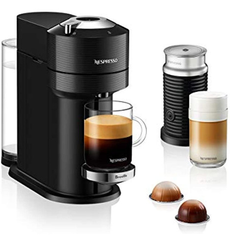 Nespresso Vertuo Next Con Aeroccino 3 De Breville, Negro