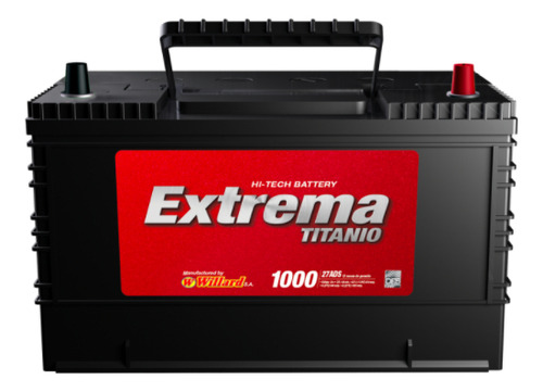 Bateria Willard Extrema 27ad-1000 Kia Mohave Diesel