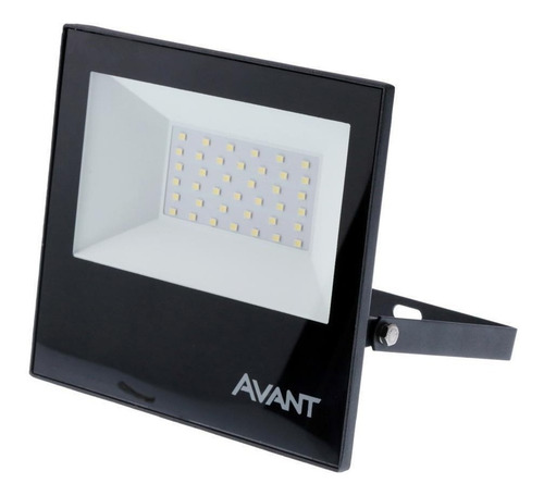 Imagem 2 de 3 de Kit C/ 5 Refletor 50w Branco Frio Avant