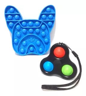 Combo Spinner Pop It Import +1 Popit A Elección Pack Pop It