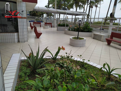 Imagem 4 de 17 de Apartamento 1 Dorm, Predio Frente Praia, Apto Com Vista Ampla Da Praia - Rc172