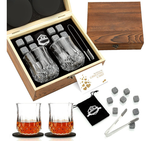 Set De Vasos Shot Whisky Tequileros Con Hielos Reutilizables Vrcow