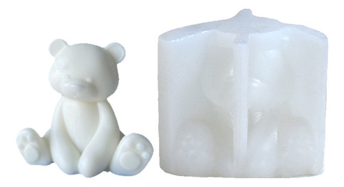 Molde De Silicona Con Forma De Oso, Resistente A Altas Tempe