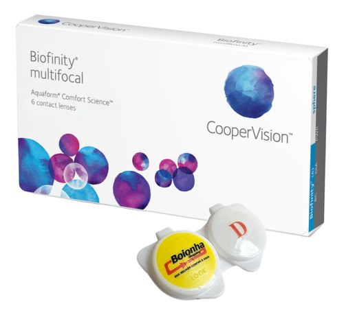 Lentes De Contato Multifocal Biofinity Coopervision 6 Lentes