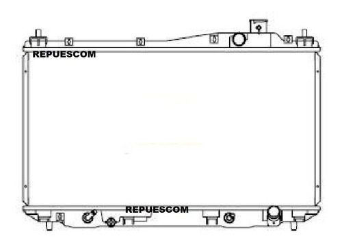 Radiador De Agua Honda Civic 2001/2005