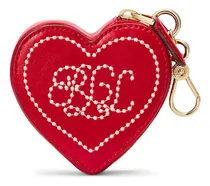 Comprar Lauren Ralph Lauren Bolso Con Forma De Corazón Bandana Roja 