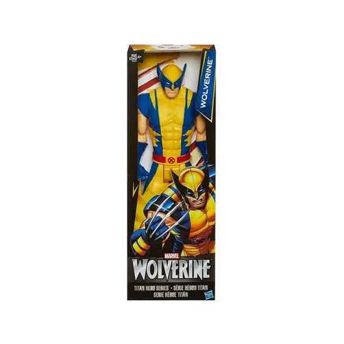 Figura Wolverine Marvel X-men Titans Hero 30cm - Mattel