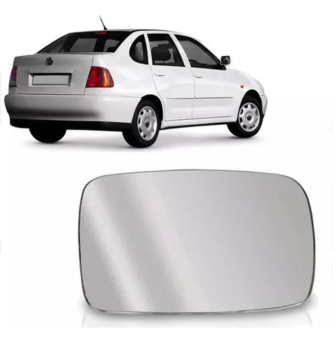 Vidrio Espejo Retrovisor Volkswagen Polo Classic 1997 A 2002