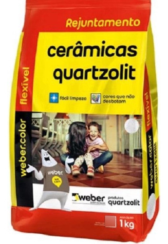 Rejunte Flexível Weber Palha Saco/1kg - Quartzolit