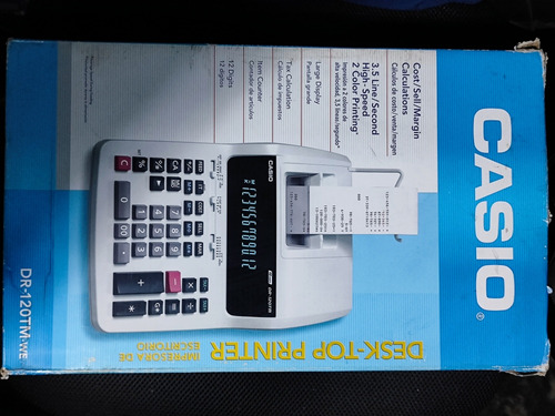 Calculadora Casio Desk-top Printer Impresora De Escritorio 