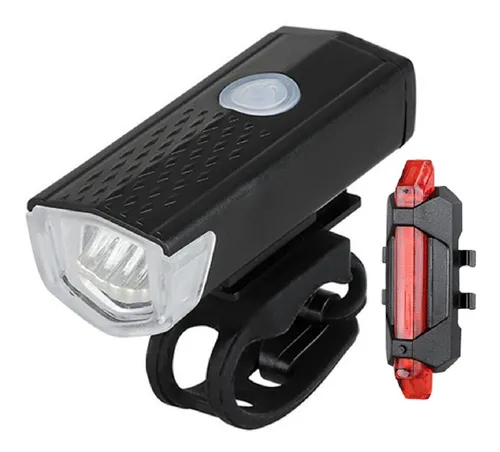 Luz Trasera Para Bicicleta Recargable Usb Linterna Led Bici