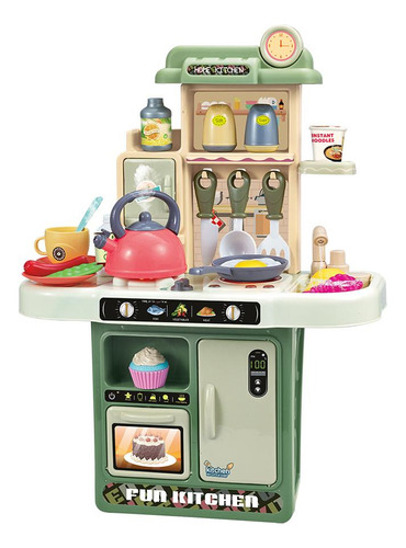 Cozinha Infantil Com 34 Peças Com Luz E Som Zippy Toys Vd