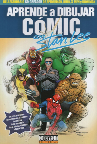 Aprende A Dibujar Comic Con Stan Lee, de Lee, Stan. Editorial DOLMEN, tapa blanda en español, 2015