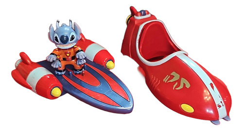 Figuras De Acción Disney Lilo Y Stitch Tabla De Surf Red