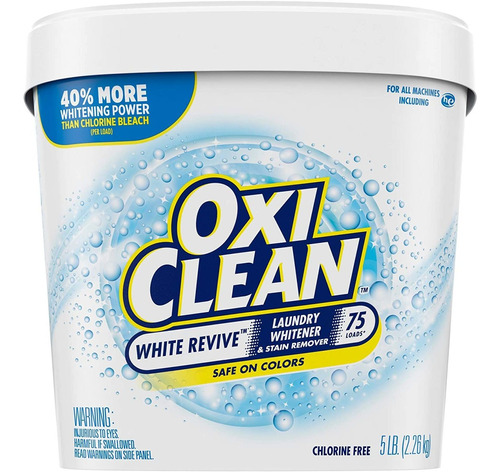 Oxiclean Blanca Revive Lavandería Blanqueador White 2 Pack