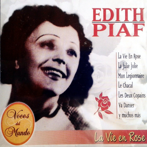 Edith Piaf - La Vie En Rose ( Cd- Nuevo - Cerrado  )
