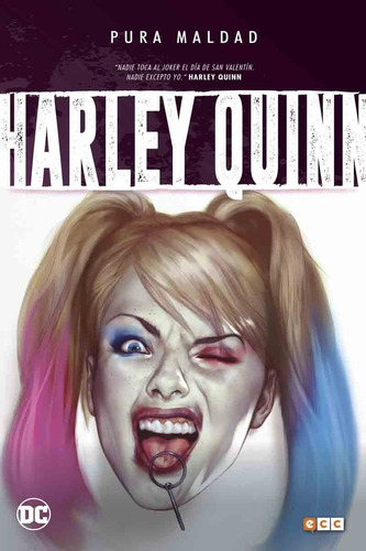 Pura Maldad Harley Quinn Batman - Dc Ecc Comics Robot Negro