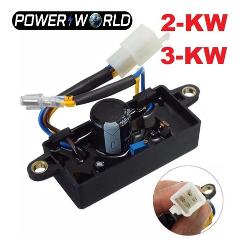 Avr Regulador Voltaje 6500w 220uf/250v Generador 120v