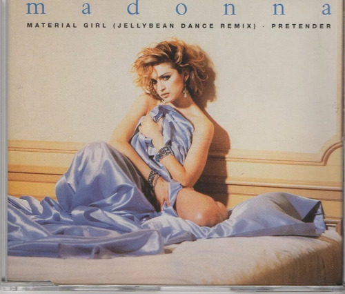 Madonna Material Girl Single Cd 2 Tracks Germany 1985