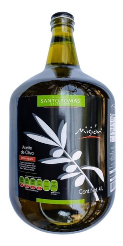 Aceite De Oliva Santo Tomas Extra Virgen 4000ml