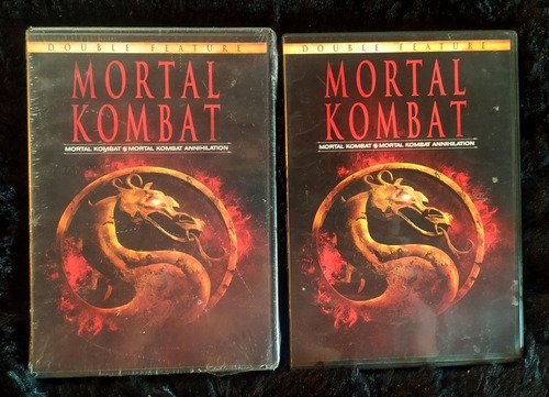 Dvd Película De Mortal Kombat Parte 1 Y 2