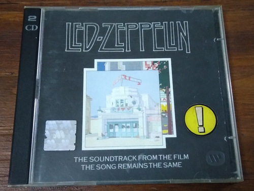 Led Zeppelin The Song Remains The Same Sountracks Cd