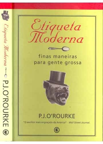 Etiqueta Moderna P. J. O Rourke (4394)