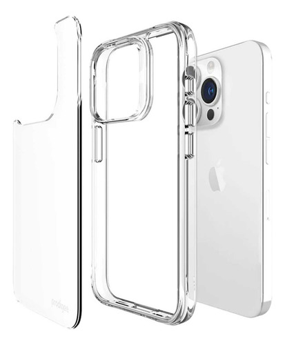 . Funda Prodigee Hero Para iPhone 15 Pro Transparente