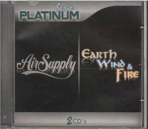 Cd - Air Supply Y Earth Wind / Serie Platinium 2cd